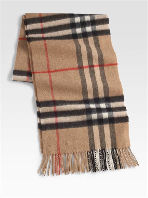 mens cashmere burberry scarf